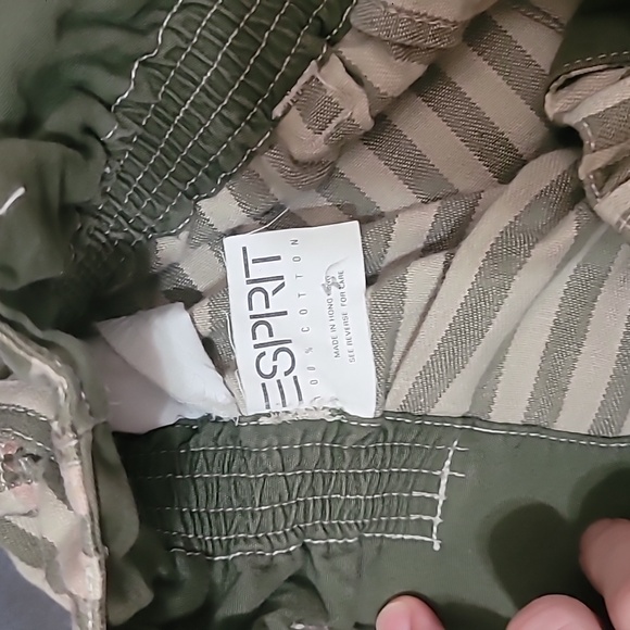 NWT ESPIRIT Sport High Waisted Bermuda 100% Cotton Shorts Size 7/8 Vintage - Picture 4 of 6